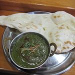 マンジュキッチン - クイックランチ[カレー、ナン](2019/05/07撮影)