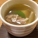 湖粋 - 大山どりと新たまねぎの吸い物