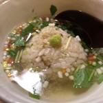 湖粋 - しらすご飯のお茶漬け