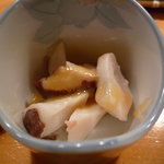吉野寿司 - ☆お付き出しはタコちゃん☆