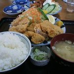 徳次郎食堂 - チキンカツ定食