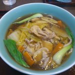 うどん処 杉 - 【2011年11月】野菜あんかけ＠750円。