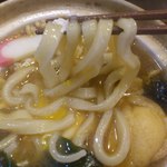 うどん処 杉 - 【2011年11月】なべやきの麺のアップです。