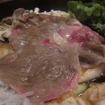 Yonezawagyuudainingubekoya - お肉はピンク色になったら食べられます