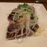 藤のや - 藁焼きカツオタタキ 塩