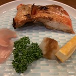 藤のや - 金目鯛カマ塩焼き