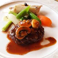 万平ホテル メインダイニングルーム - メバルとフィレ肉