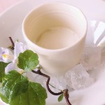 とらんすぱらん - ◆「茄子の冷製スープ」