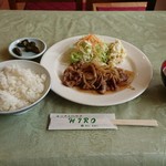 キッチンハウスHIRO - ポーク焼肉750円税込です