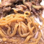 ラーメンとスタミナ丼　直成 - 『肉ラーメン』ディティール。