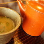 手打ち蕎麦 和甫 - 蕎麦湯