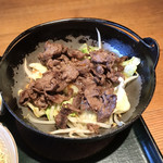 とん亭 - 牛焼肉定食