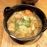 Kushikatsunikomiaburidokan - 煮込み醤油（380円）