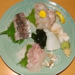 Sushi Gochi - お造り盛り合わせ