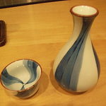 八ツ目や にしむら - 菊正宗の熱燗