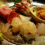 孫幸 - とろ・伊勢海老・うに