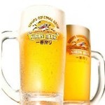 Kirin Ichiban Shibori draft beer