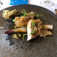 ラ・トゥーエル - ラ・トゥーエル-ムニュ・レジェール5940円肉・松坂豚のロティ、ジュのソース、シュクルート