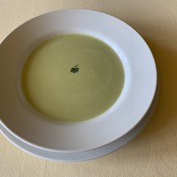 空豆のポタージュスープ