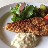 トリップのパン粉焼き