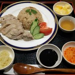 茶藝館 ジャスミン - 海南鶏飯。
