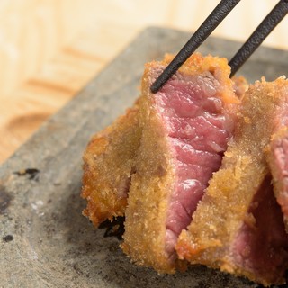 ``Special Beef Torokatsu'', a luxurious experience of carefully selected Kuroge Wagyu beef