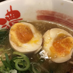 Shinwakayama ramen bariuma - 味付玉子