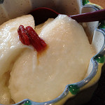 UOMARU - デザートの杏仁豆腐。かなりひどい。<2011_12>