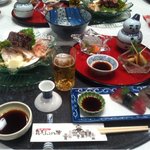 料亭旅館 臨水 - 着席時にはこれが。