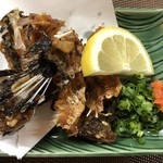 食彩厨房 甚兵衛 - オコゼ唐揚げ