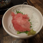 一八 - マグロの中落ち￥350（税抜）