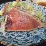 大衆料理　川治 - ミニ鰹刺し　ですよ！(19-05)