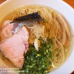 らぁめん 喜乃壺 - 煮干蕎麦(塩）