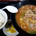 餃子の王将 - スタミナラーメンセット