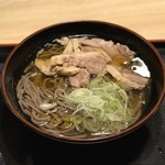 Soba Dokoro Soba Zou - 肉そば　¥700