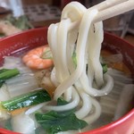 うどん山菜 塩屋 - 海鮮塩味うどん