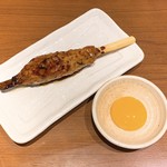 やきとり 餃子道場 - つくね玉子