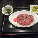 BeefGarden - Beefステーキ丼 肉1.5倍