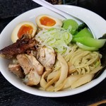 塩そば専門店 桑ばら - 鶏醤油の和えそば（裏そば）