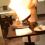 ビストロ セレニテ - スプリンクラーのテスト