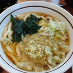 Yamada Udon - セットのたぬきうどん…タネは無いが磯辺仕様がイカス☆