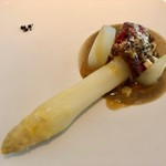 ラ クレリエール - 2019.5.  ホワイトアスパラガス リヨン風