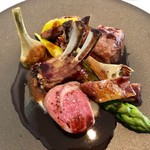ラ クレリエール - 2019.5.  フランスより リムーザン産 仔羊のロースト アーティチョークのバリグール添え