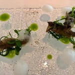 ラ クレリエール - 2019.5.  稚鮎 熊笹 南高梅