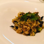 カンテサンス - クスクスと根三つ葉、フォアグラ