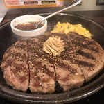 いきなり！ステーキ - ハンバーグ！1300円。