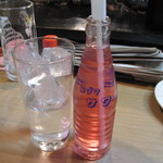 もつ焼き じんちゃん - バイスサワー３８０円は小梅ちゃんの味がするよ