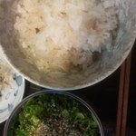 旬味 節 - じゃこねぎ御飯