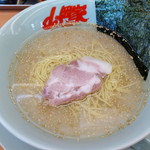 山岡家 - 朝ﾗｰﾒﾝ 脂MAX多め  葱＆梅干し抜き