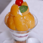 資生堂パーラー - 長崎県 大瀬戸地区 枇杷パフェ